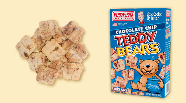 Chocolate Chip Teddy Bears (8 oz. carton)