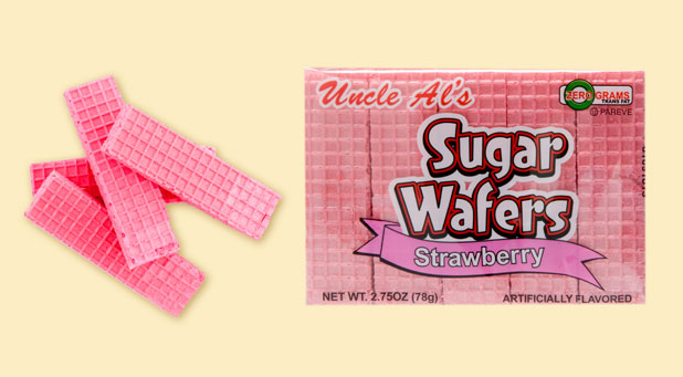 Uncle Al's Strawberry Sugar Wafers