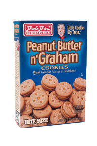 Peanut Butter Graham Cookies (carton)